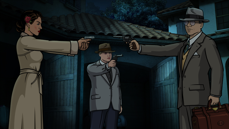 Illustration for article titled Archer finally breaks down after an evil cyborg game of cat and mouse